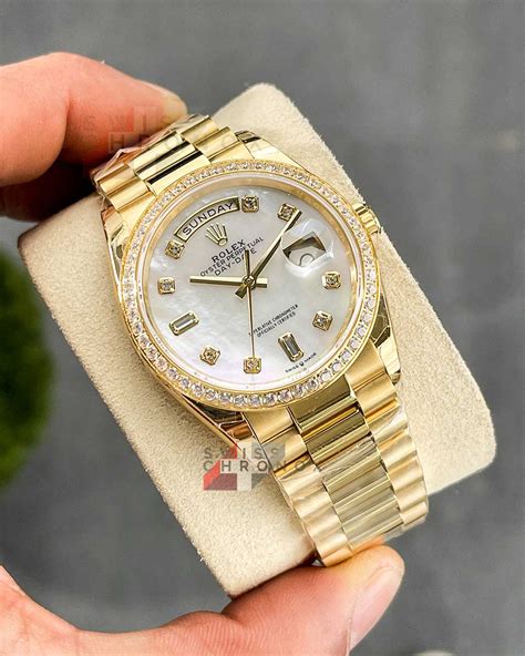 day date rolex for women|rolex day date 36mm gold.